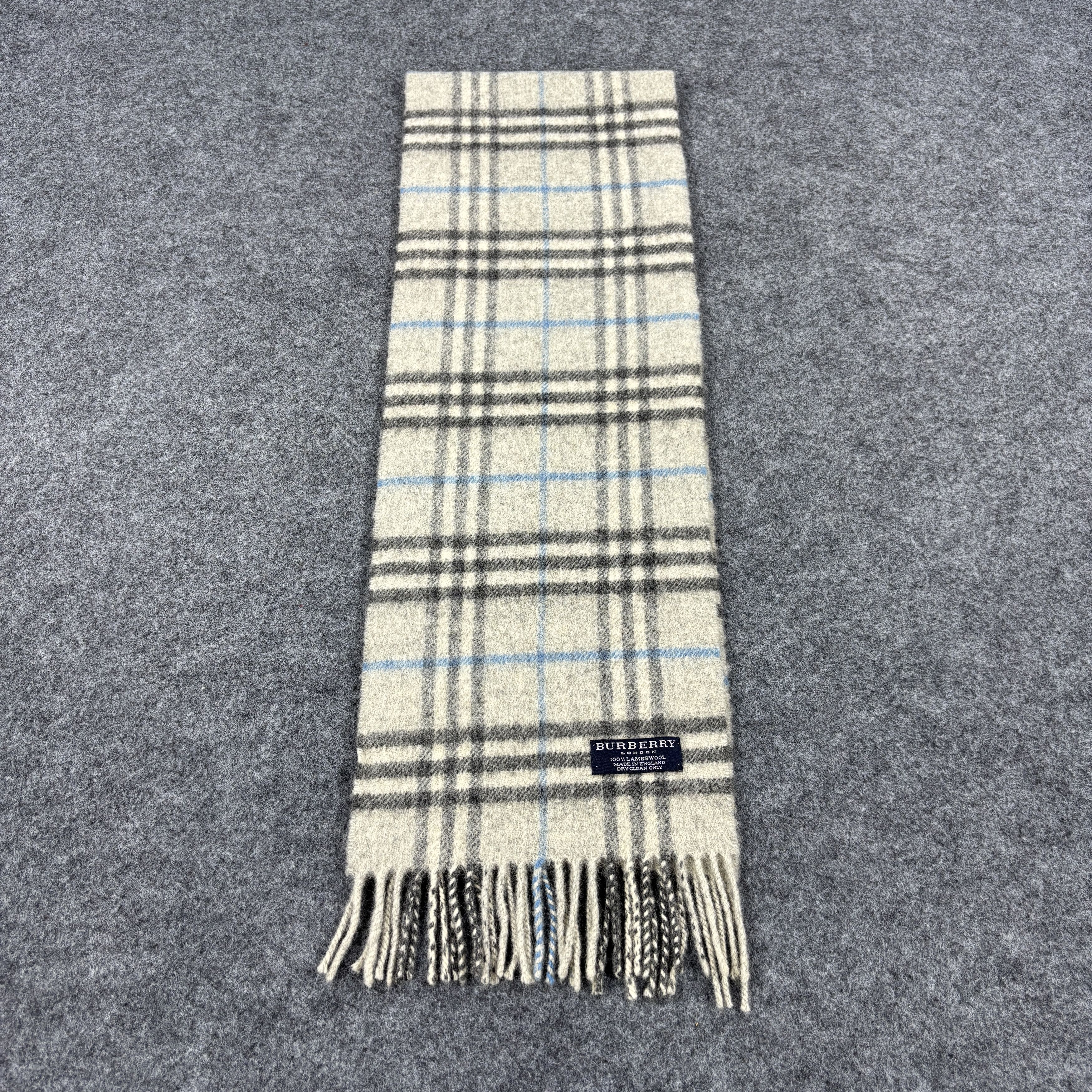 Burberry × Vintage GF10714 Burberry Scarf Neck Wear Muffler Nova Check Size ONE SIZE - 4 Thumbnail