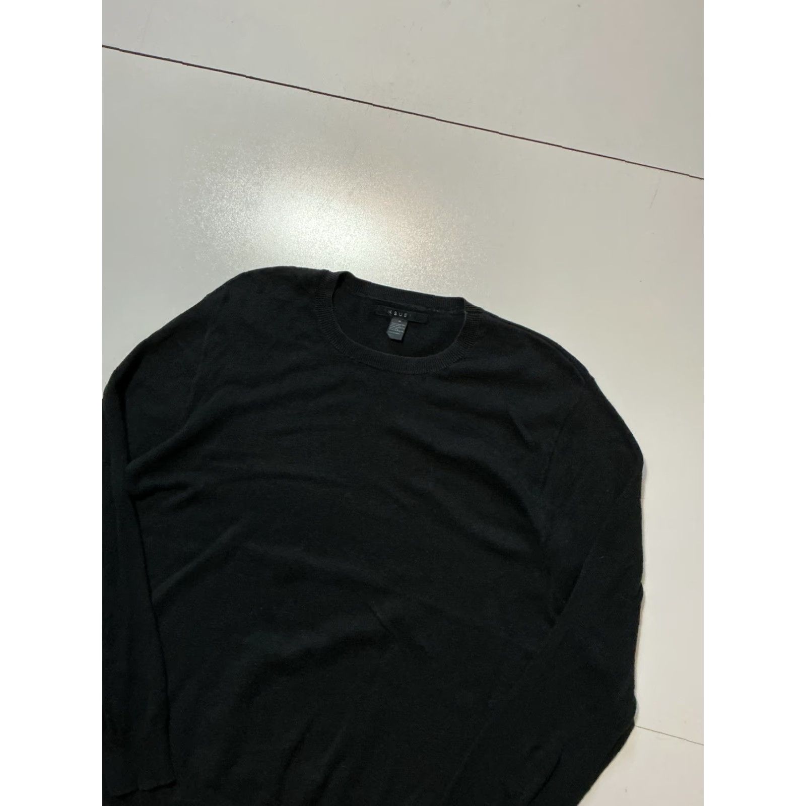 Ksubi VINTAGE Ksubi Black Knit Lightweight Crewneck Long Sleeve Pullover Sweater M Mens Size M Size US M / EU 48-50 / 2 - 3 Thumbnail