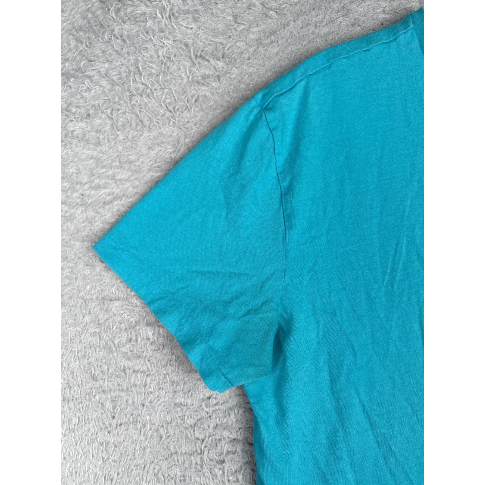 Ralph Lauren VINTAGE Polo Ralph Lauren Shirt Men Medium Blue 100% Cotton Crew Neck Short Sleeve READ Size US M / EU 48-50 / 2 - 3 Thumbnail