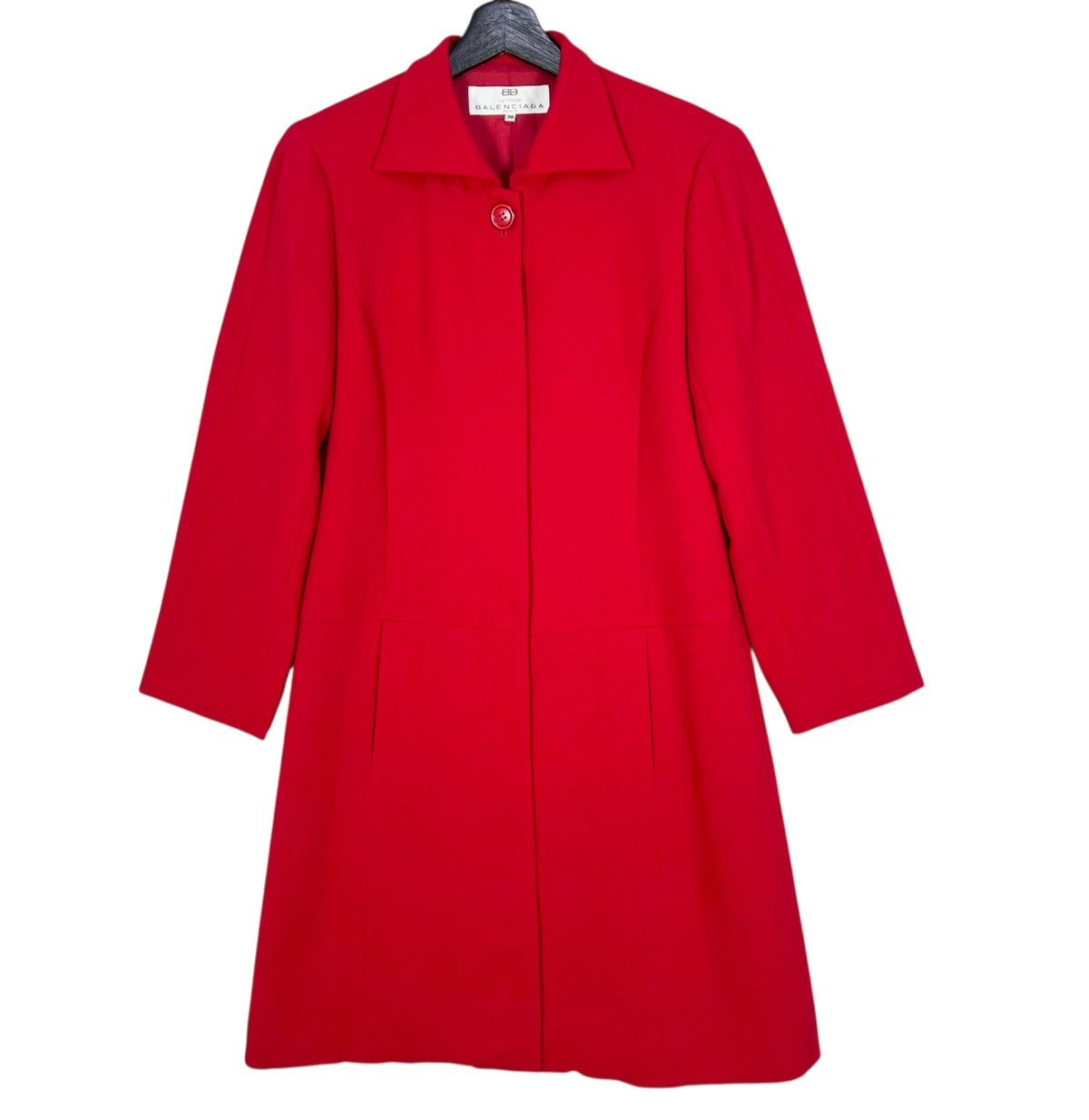 Balenciaga Vintage 90s Balenciaga La Mode Paris Women Coat Size M / US 6-8 / IT 42-44 - 1 Thumbnail