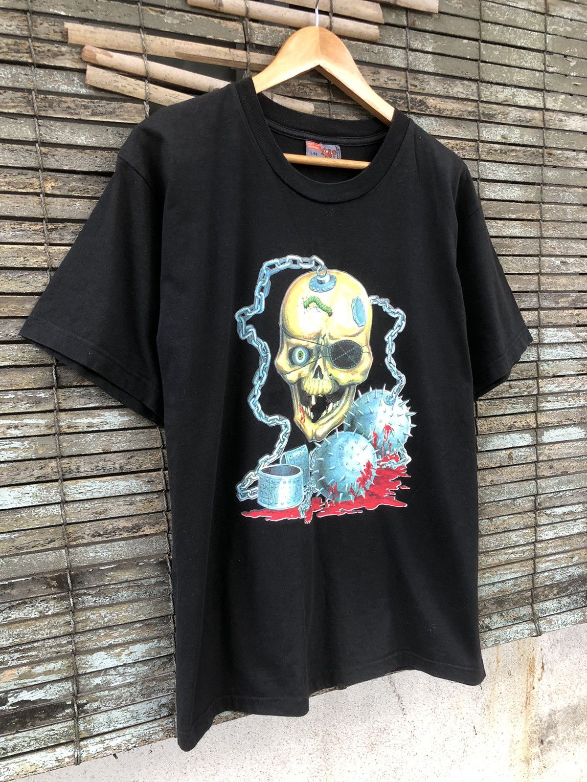 Japanese Brand × Vintage RARE Vintage Y2K Ripleys Skull Haunted Advanture Tee Size US L / EU 52-54 / 3 - 3 Thumbnail