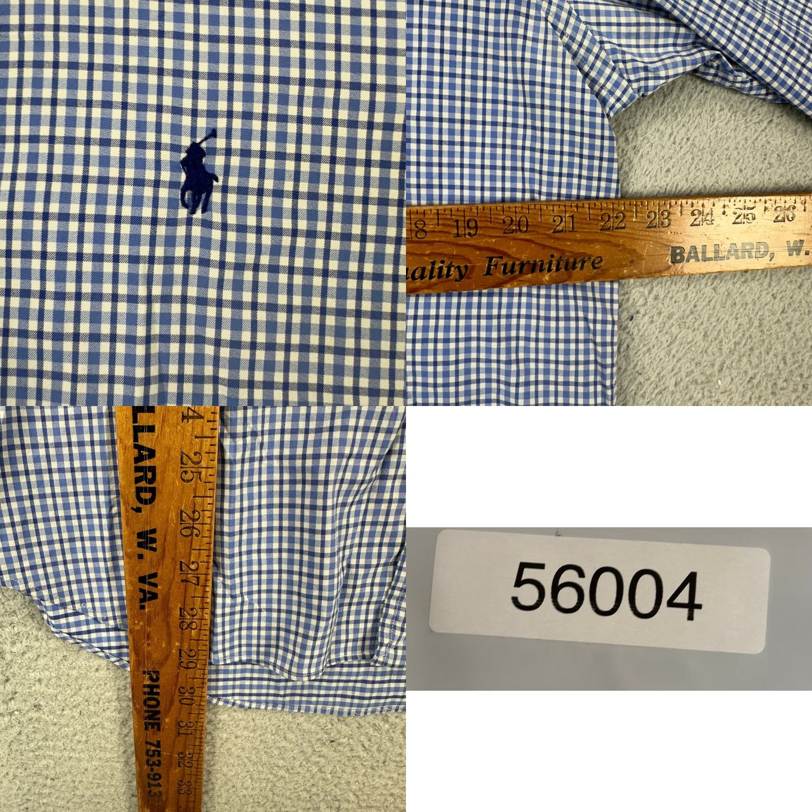 Polo Ralph Lauren Polo Ralph Lauren Shirt Mens Large Blue Performance Nylon Blend Button Up Pony Size US L / EU 52-54 / 3 - 8 Thumbnail
