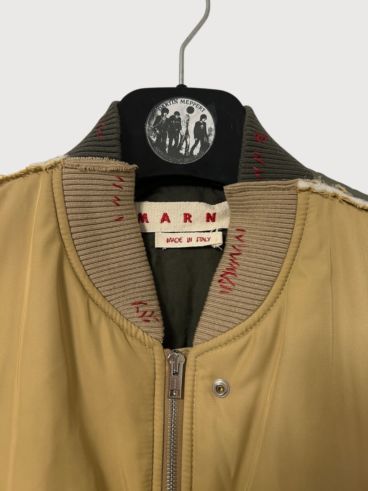 Marni FW2024 50/50 Split Bomber Jacket Size US M / EU 48-50 / 2 - 6 Thumbnail