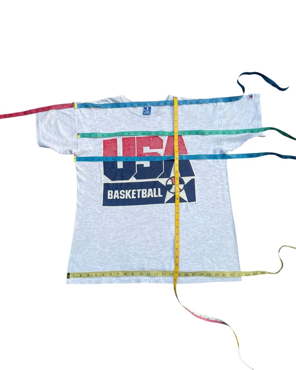 Champion Vintage Champion Usa Tshirt Size US XL / EU 56 / 4 - 11 Thumbnail