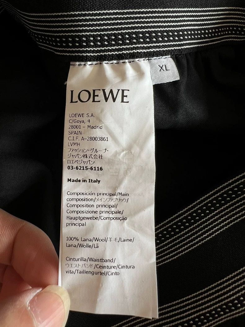 Loewe LOEWE sizeXL Legs with LOGO pants Size 25" / US 0 / IT 36 - 4 Thumbnail