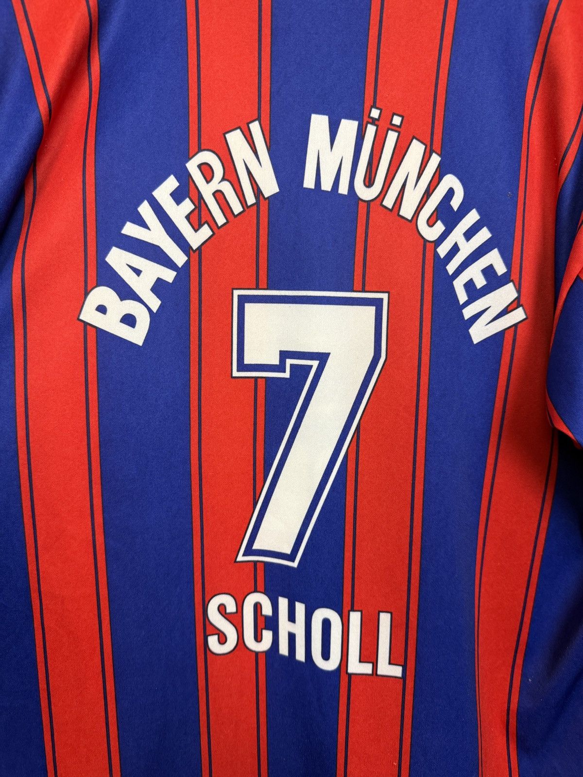 Other Vintage F.C Beyern Opel Jersey 7 SCHOLL Size US L / EU 52-54 / 3 - 4 Thumbnail