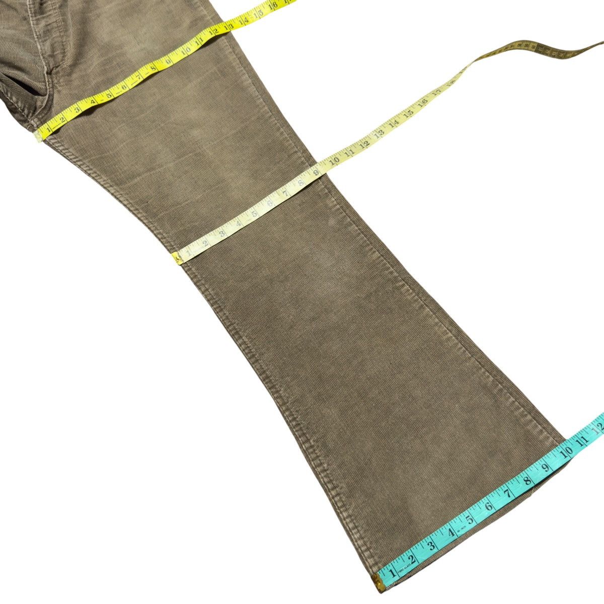 Levi's Vintage 70s Levis 646 Brown Corduroy Flare Jeans Size US 34 / EU 50 - 17 Thumbnail