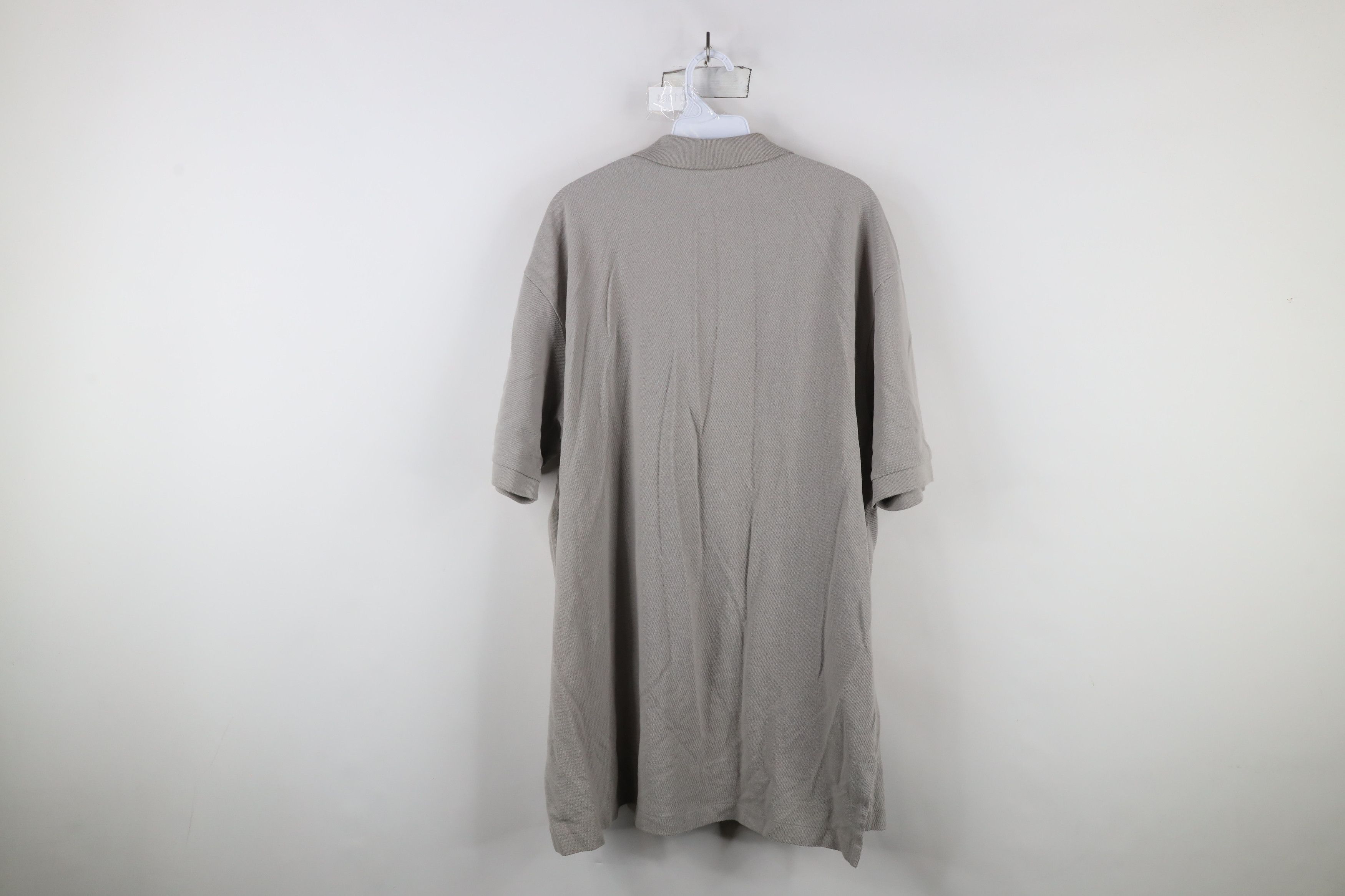 Ralph Lauren Deadstock Vintage 90s Ralph Lauren Collared Polo Shirt Gray Size US XXL / EU 58 / 5 - 11 Thumbnail