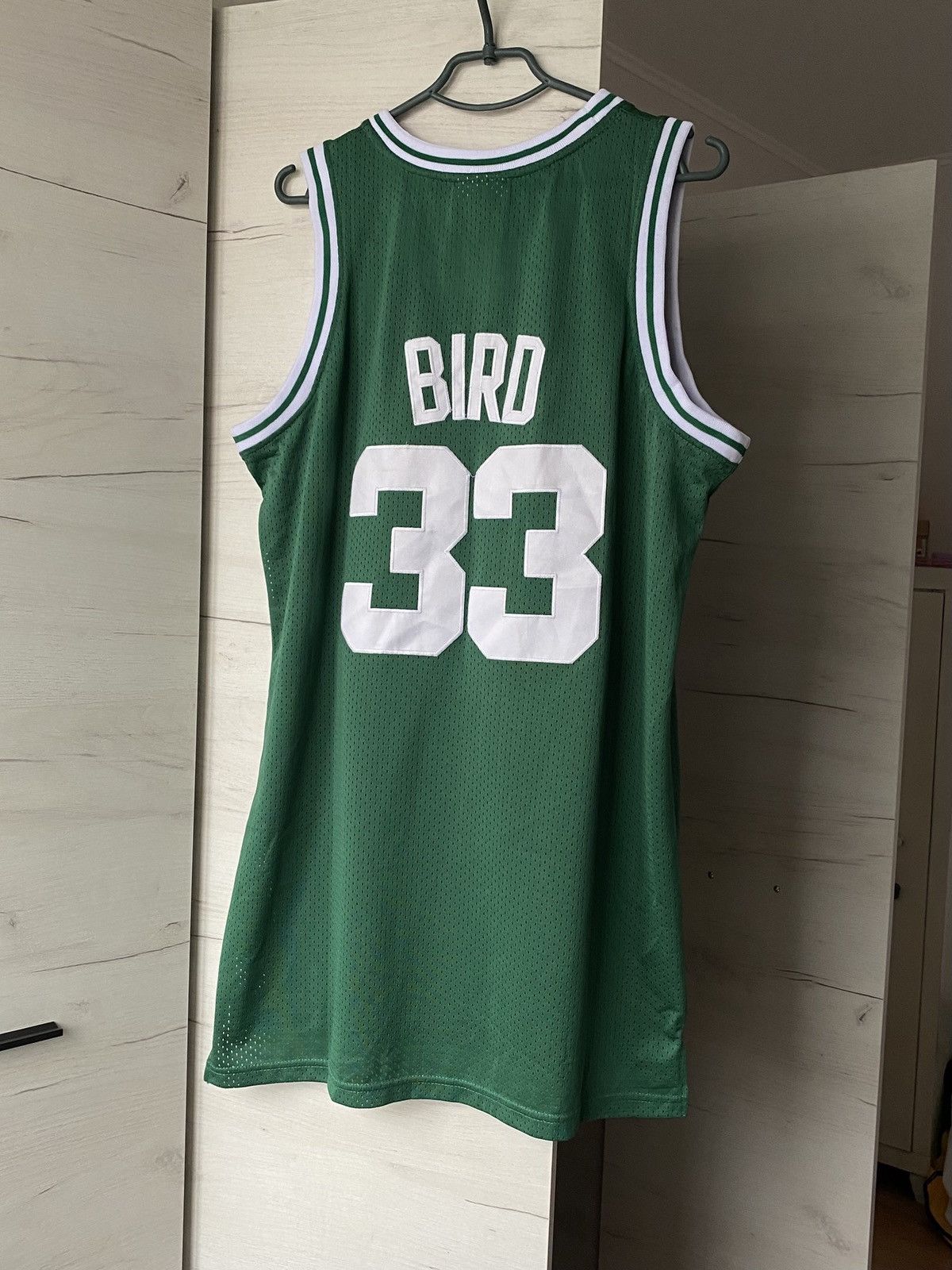 Adidas Mitchell Ness Celtics Larry Bird 33 Hardwood Classics Jersey Size US L / EU 52-54 / 3 - 3 Thumbnail