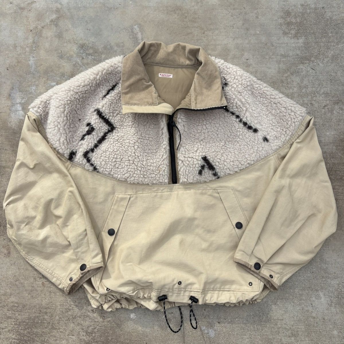 Kapital × Kapital Kountry Kapital Boa Fleece Anorak -Beniwaren Pattern Size US L / EU 52-54 / 3 - 1 Thumbnail