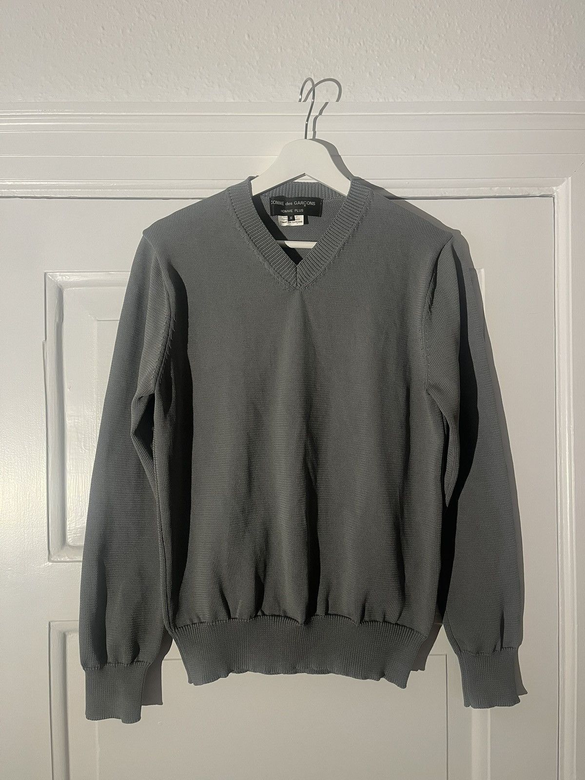 Comme des Garcons Homme Plus S/S 2004 CDG Homme Plus v-neck knit Size US M / EU 48-50 / 2 - 2 Thumbnail