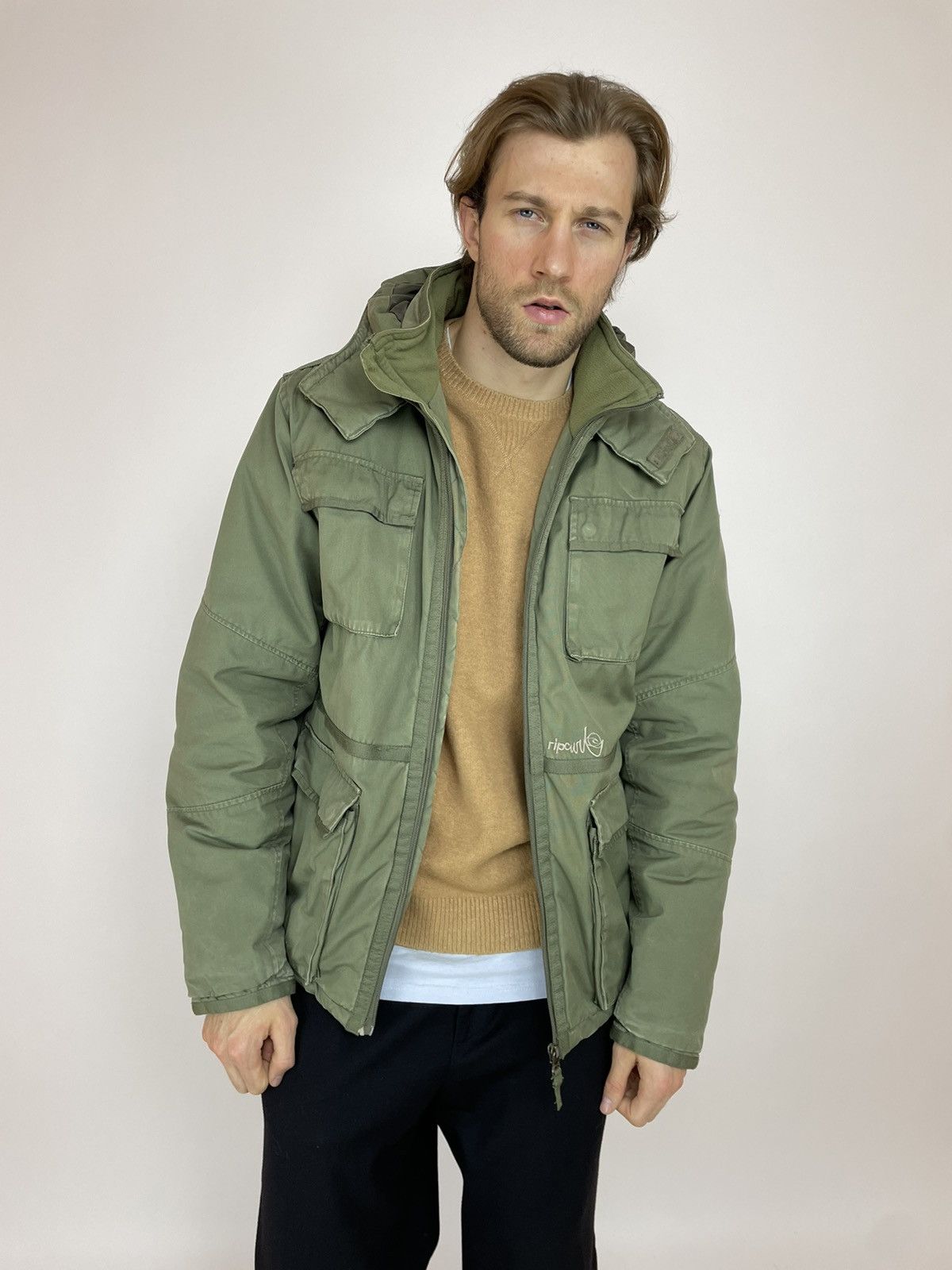 Rip Curl RIP CURL The SearchVintage Military Parka Jacket Mens Size US XL / EU 56 / 4 - 9 Thumbnail