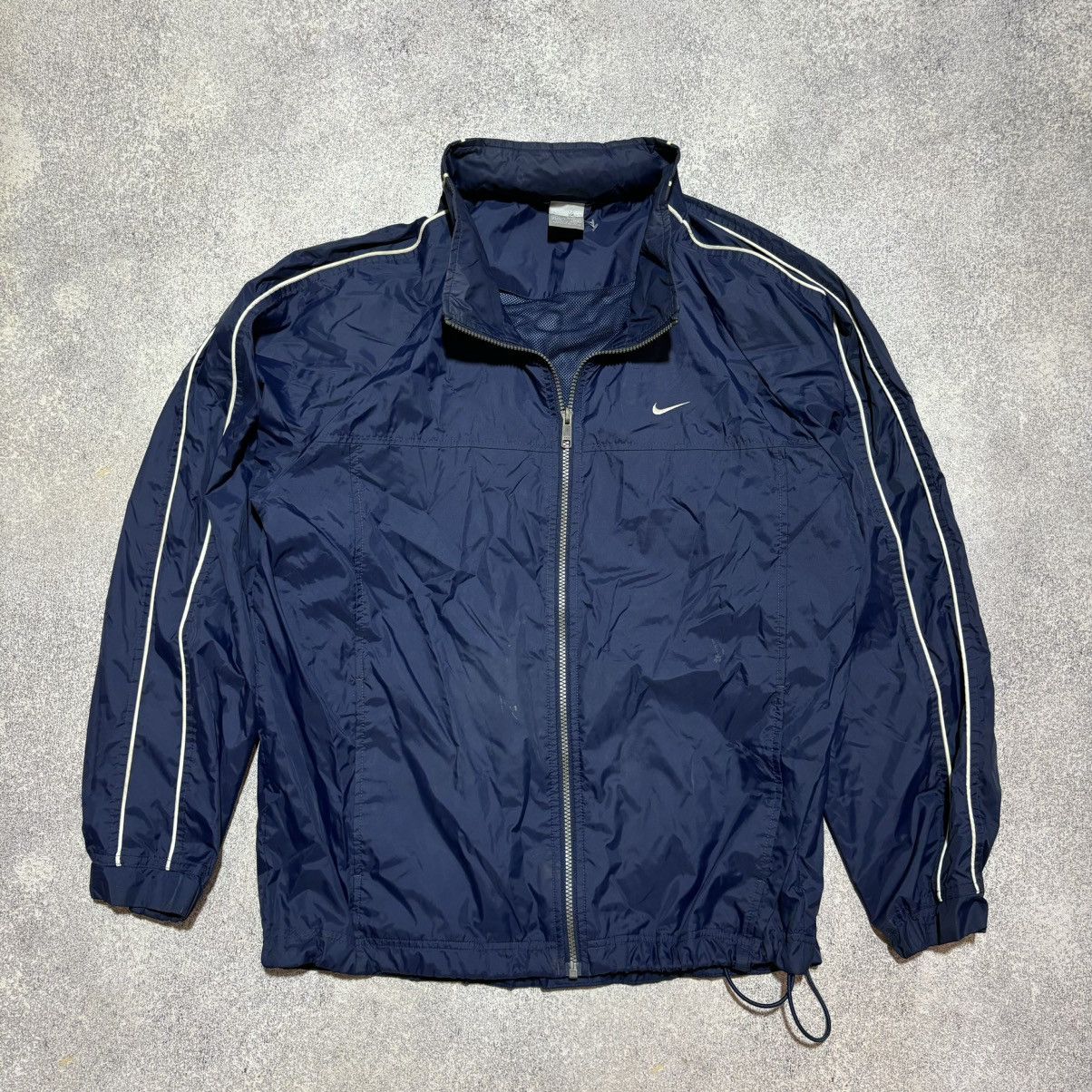 Nike × Vintage Vintage Nike Windbreaker Light Jacket Size L Blue Size US L / EU 52-54 / 3 - 2 Thumbnail