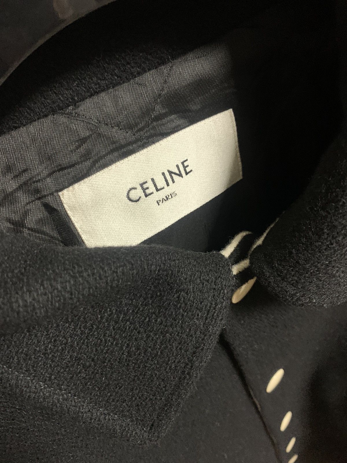 Celine Celine 2024FW Wool Celine Paris Coat Size US M / EU 48-50 / 2 - 3 Thumbnail
