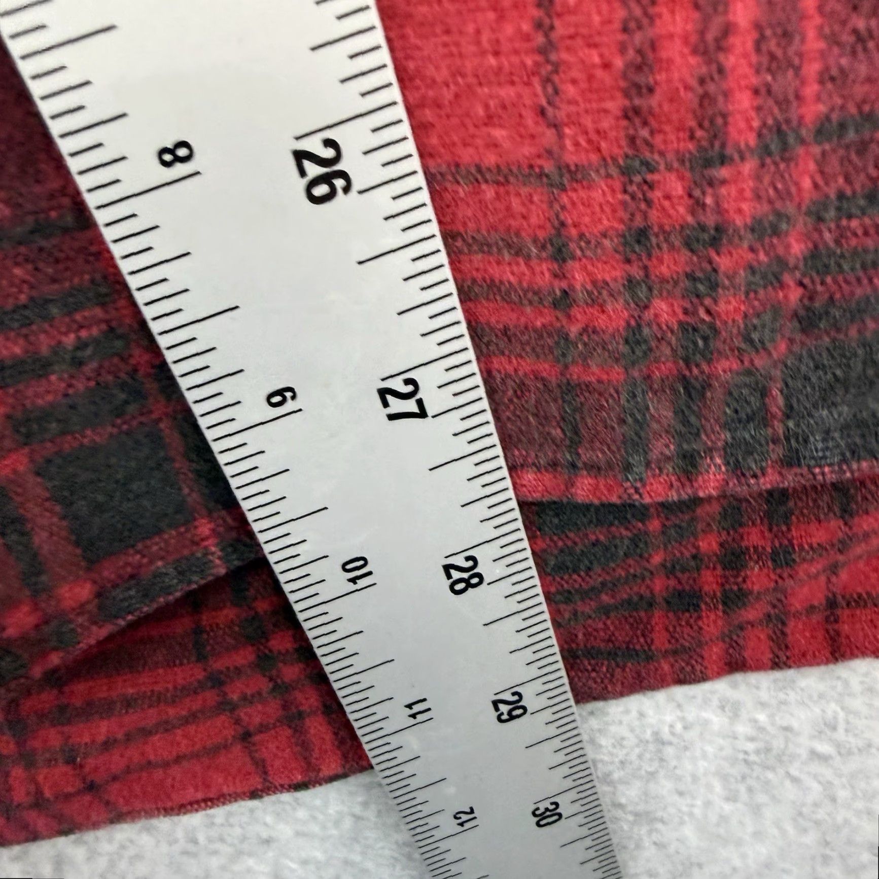 Vintage VINTAGE L.L. Bean Red Tartan Plaid Flannel Button Shirt Men L Red Cotton Shirt Size US L / EU 52-54 / 3 - 6 Thumbnail