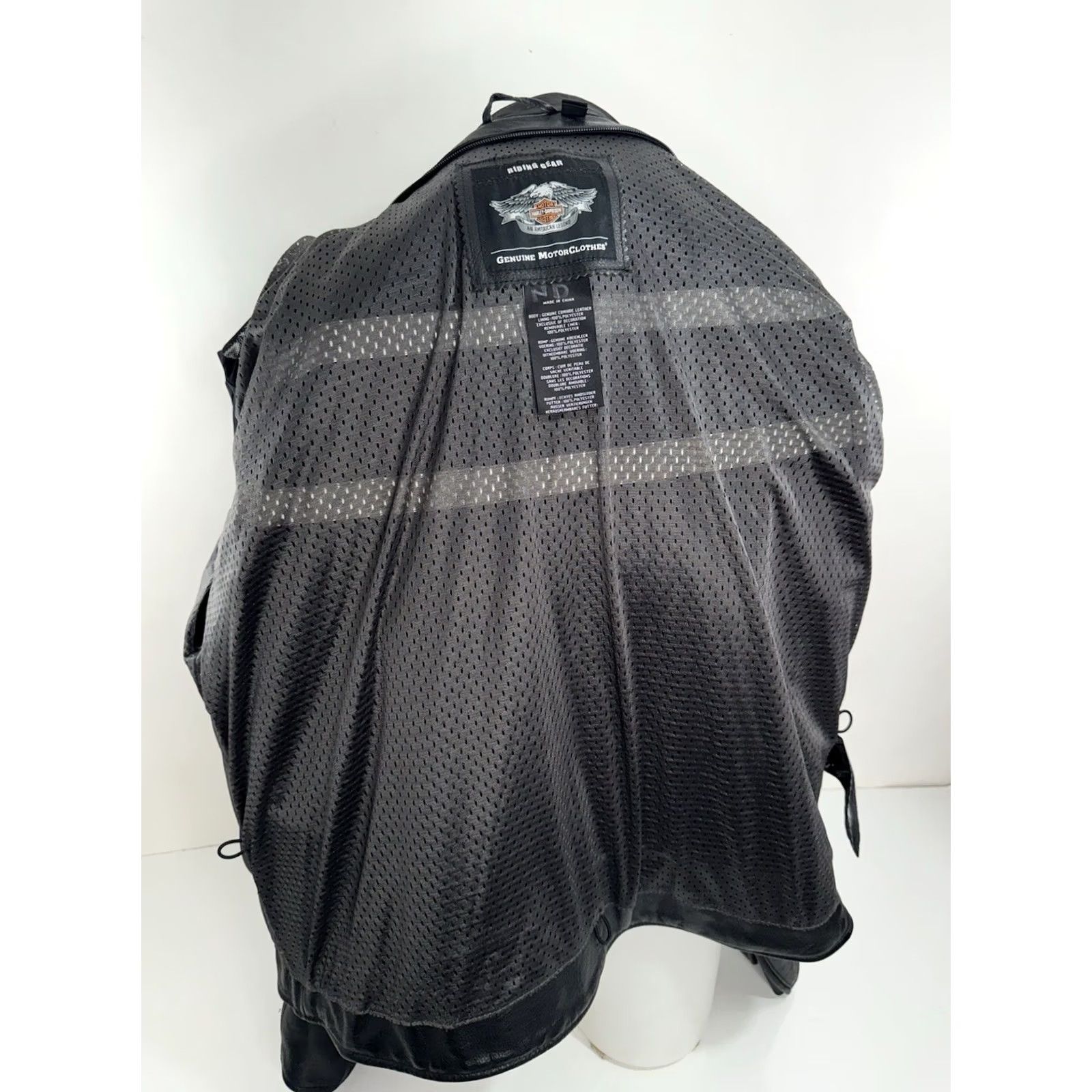 Harley Davidson Harley-Davidson Heavy Leather - Willie G Skull Mens 2XL Jacket_Biker_Motorcycle Black Leather Jacket Mens 2XL Harley-Davidson Willie G. Size US XXL / EU 58 / 5 - 5 Thumbnail