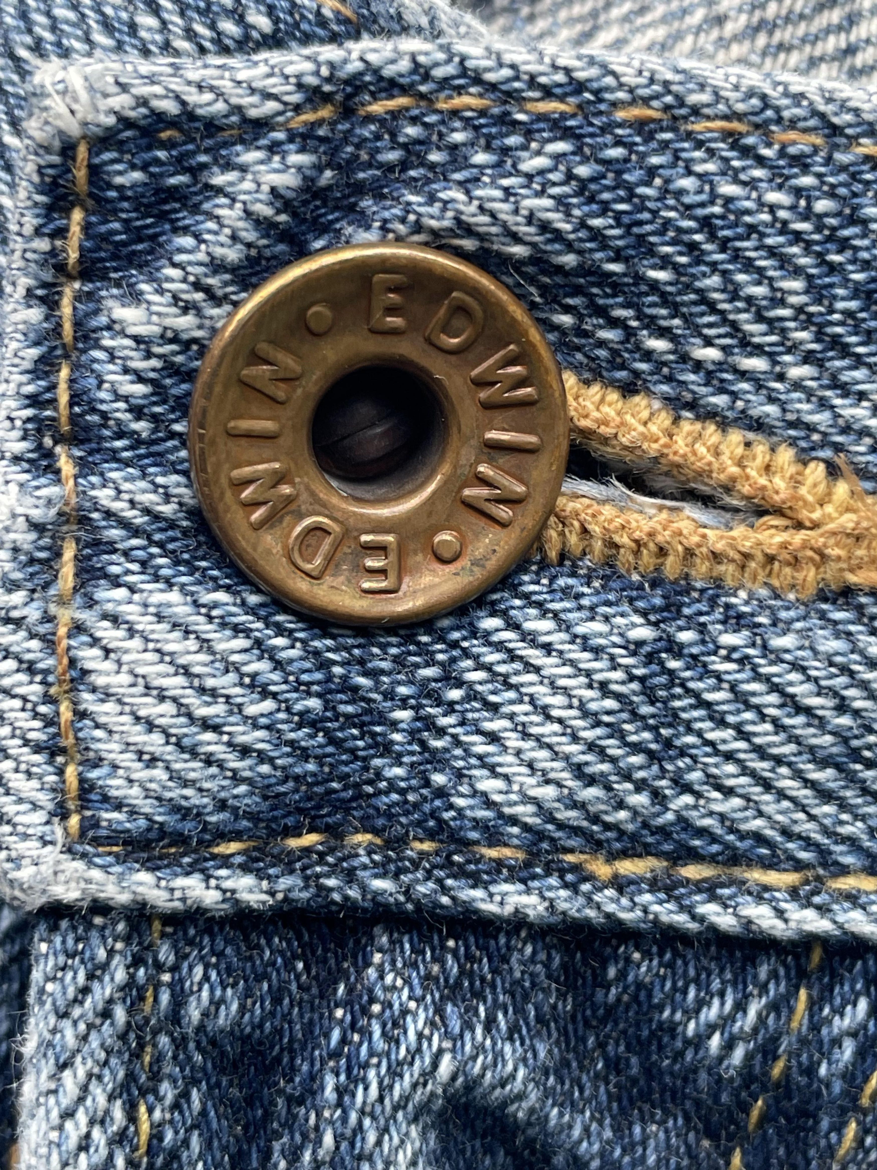 Edwin Vintage Edwin Selvedge Distresed Denim Size US 32 / EU 48 - 8 Thumbnail