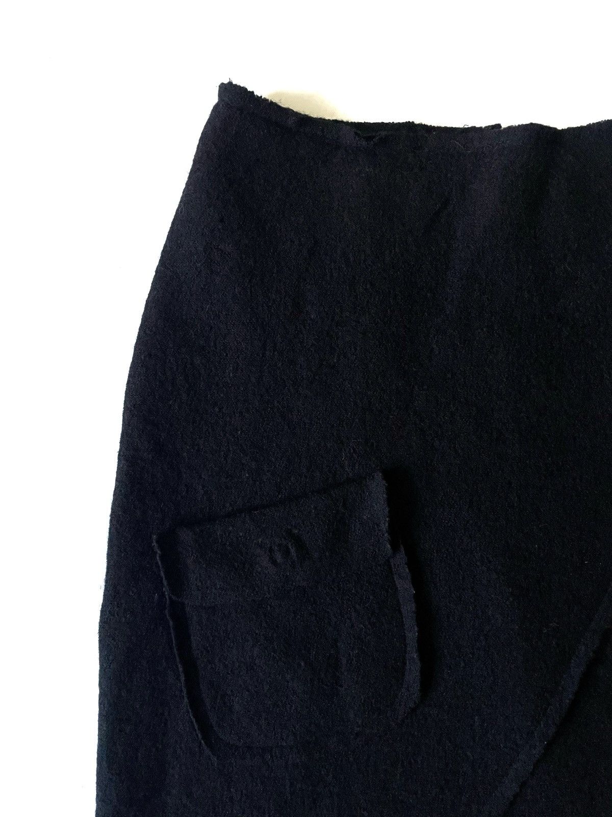 Marimekko Marrimekko Wool Skirt Avant-Garde Rick Style Size M Black Size 28" / US 6 / IT 42 - 3 Thumbnail