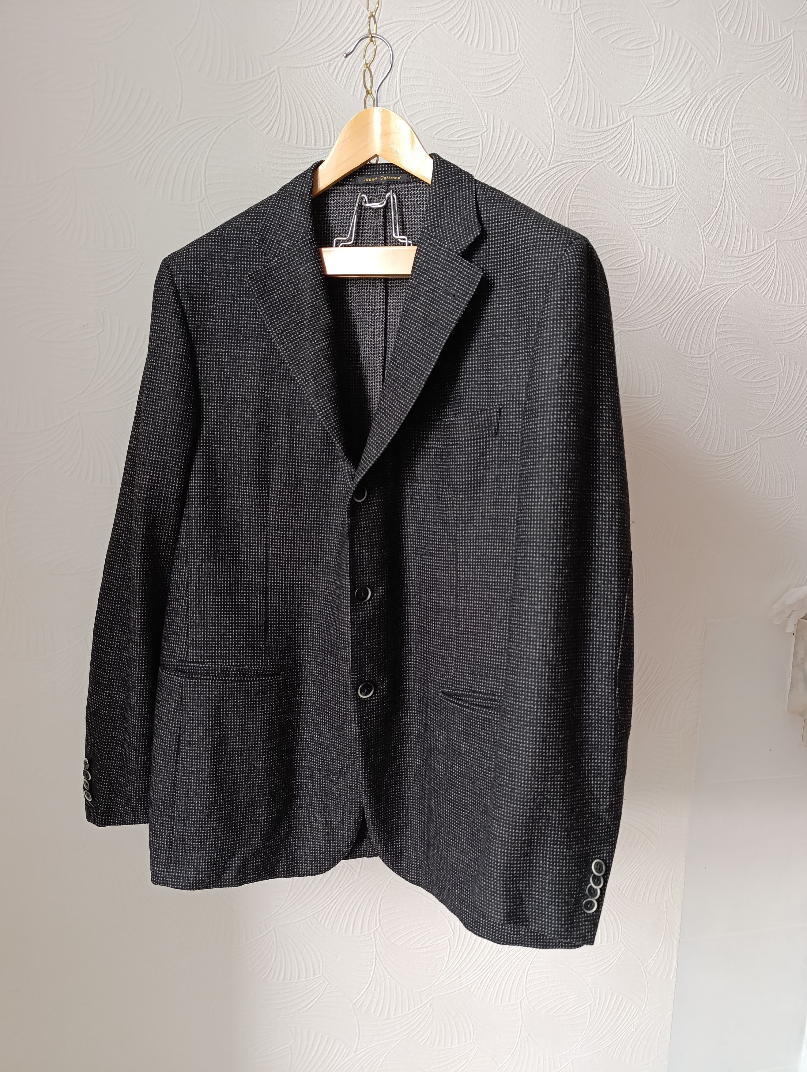 Loro Piana WOOL MENS BLAZER MADE OF LORO PIANA ZELANDER MATERIAL Size 54R - 1 Thumbnail