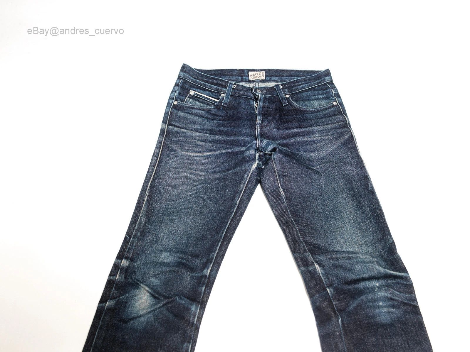 Naked & Famous Butler Naked & Famous Elephant 19oz fades Jeans selvedge Size US 29 - 2 Thumbnail