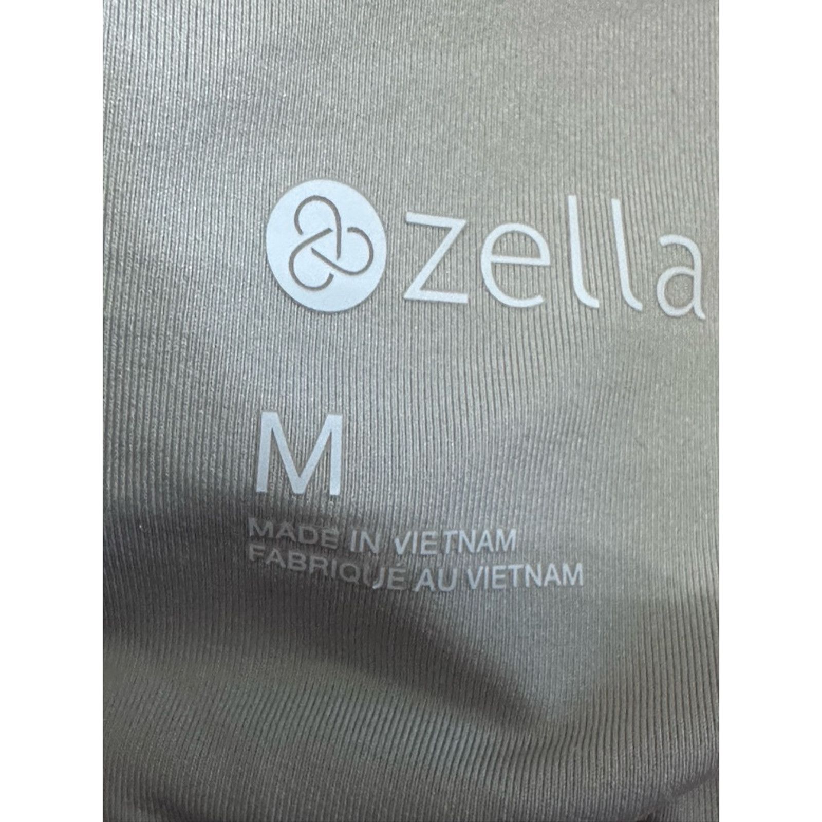 Other Zella Crop Top Scoop Neckline Built-In Padded Bra Beige W M Size M / US 6-8 / IT 42-44 - 9 Thumbnail