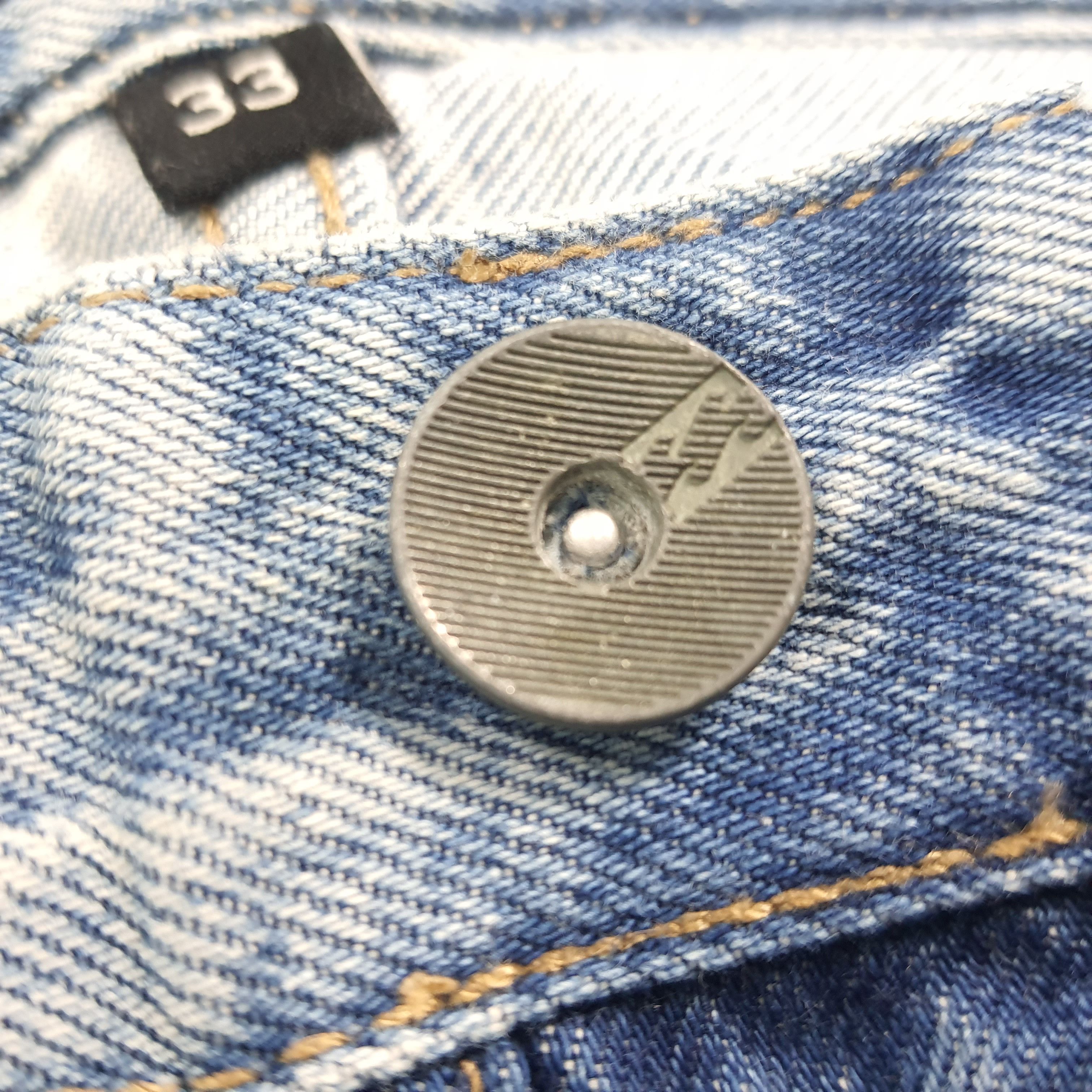 Andy Warhol Vintage Andy Warhol x Billabong Distressed Selvedge C280N9 Size US 35 - 10 Thumbnail
