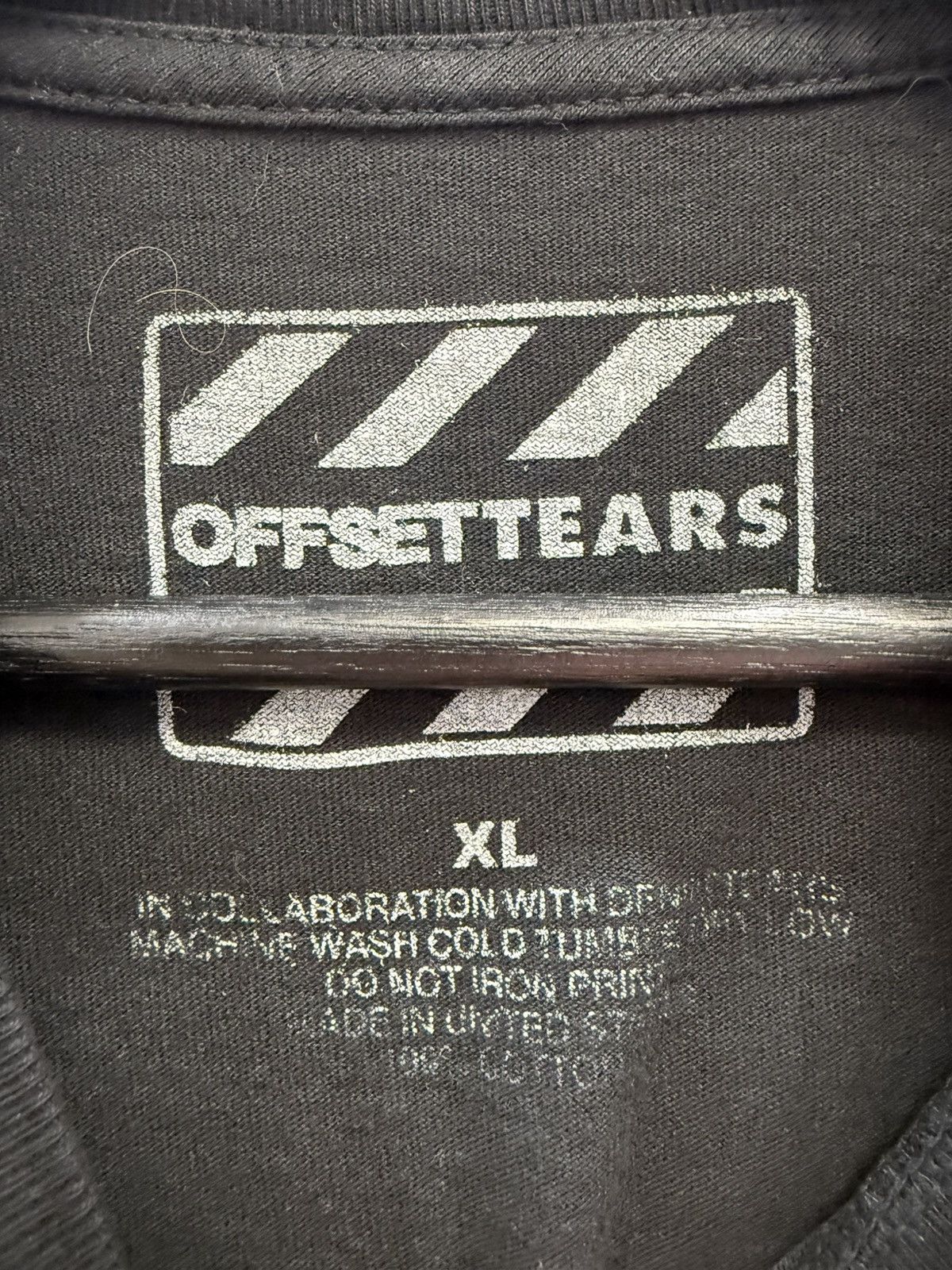 DENIM TEARS Denim Tears Black Off-Set Shirt Size US XL / EU 56 / 4 - 7 Thumbnail