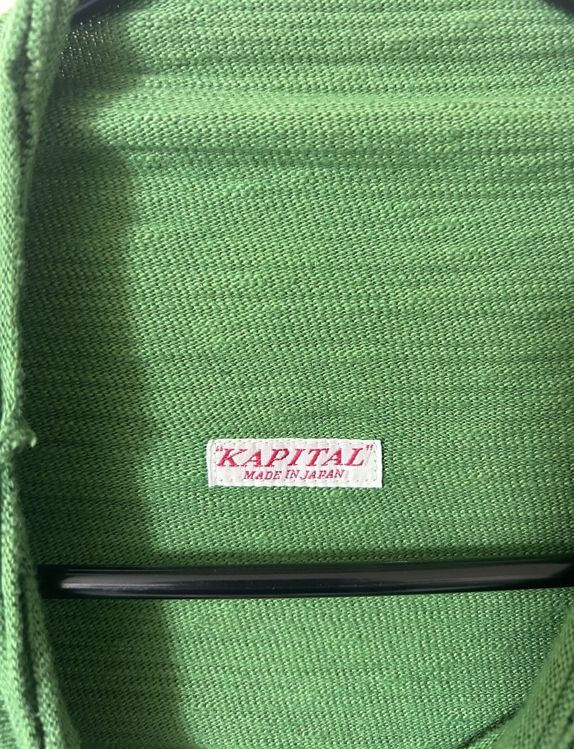 Kapital Kapital Green Turtleneck Longsleeve Size US L / EU 52-54 / 3 - 5 Thumbnail
