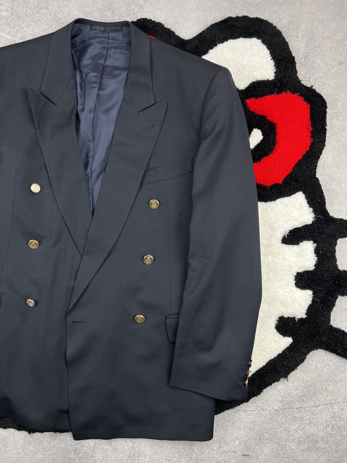 Loro Piana Ing Loro Piana Italy Wool Luxury Buisness Old Money Blazer Size 50R - 3 Thumbnail