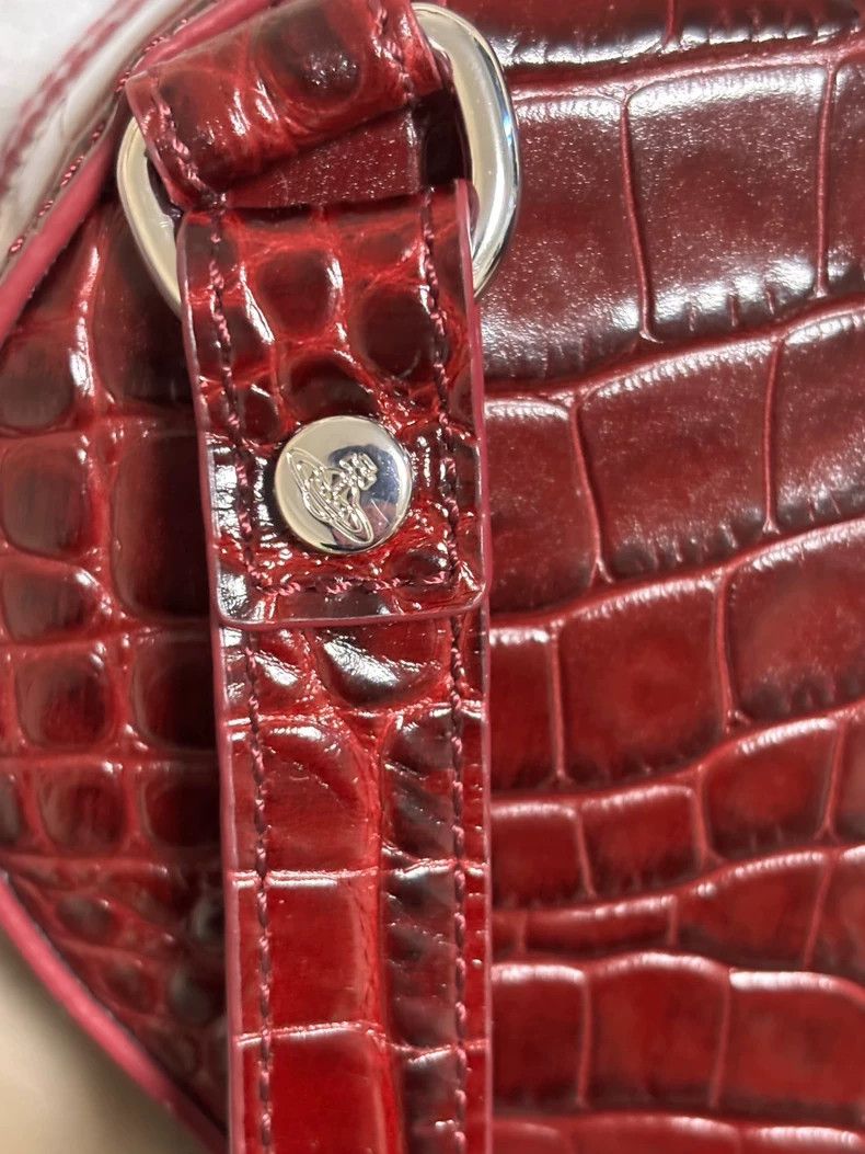 Vivienne Westwood vivienne westwood size os A red shoulder bag with a wine la Size ONE SIZE - 4 Thumbnail