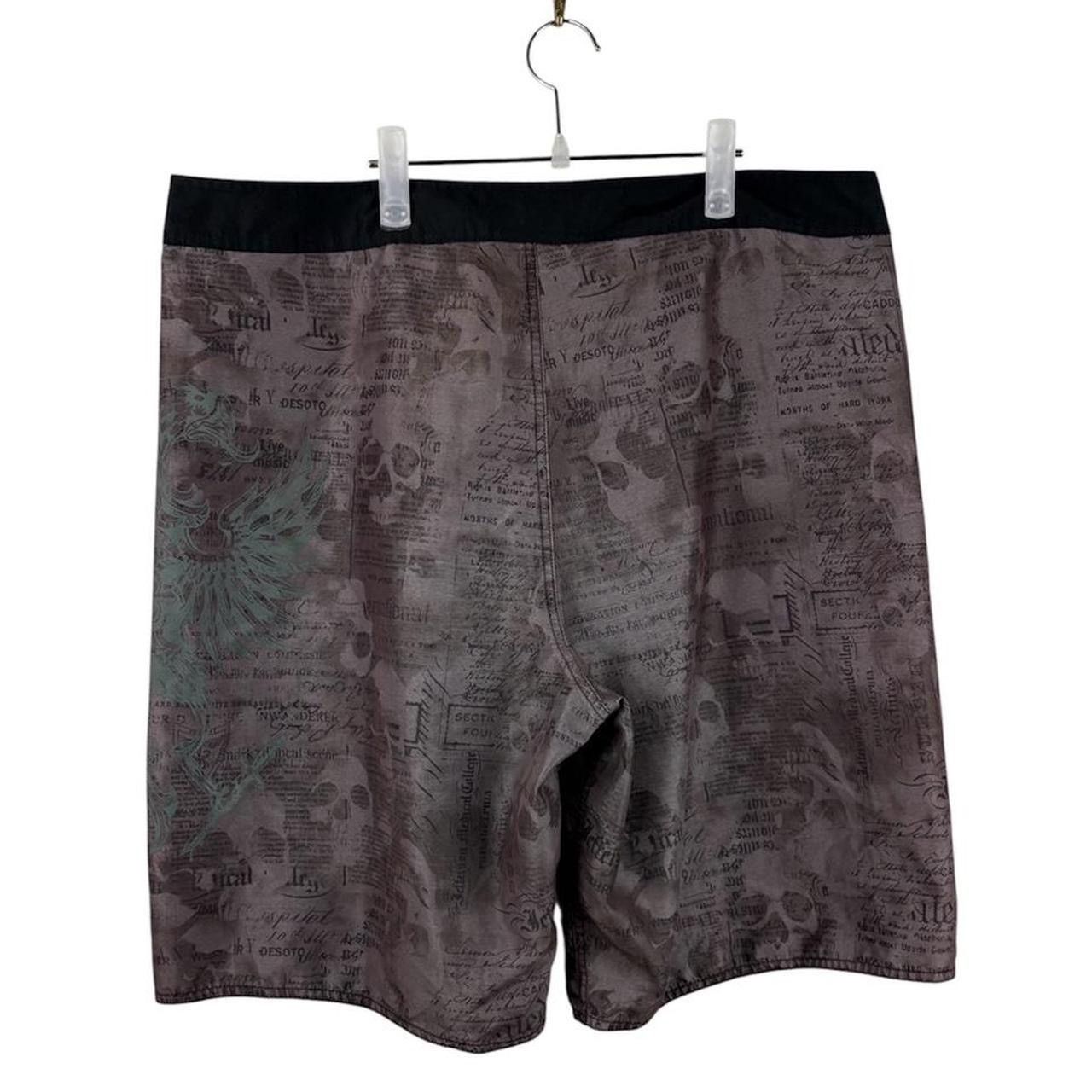 Joe Boxer Y2K Joe Boxer Emo Skull Board Shorts / Swim Trunks Size US 36 / EU 52 - 2 Thumbnail