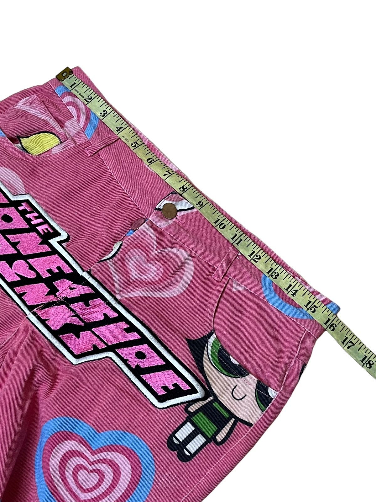 Cartoon Network RARE🔥AONE4SURE THE POWERPUFF GIRLS SLIM FIT JEANS Size US 32 / EU 48 - 8 Thumbnail