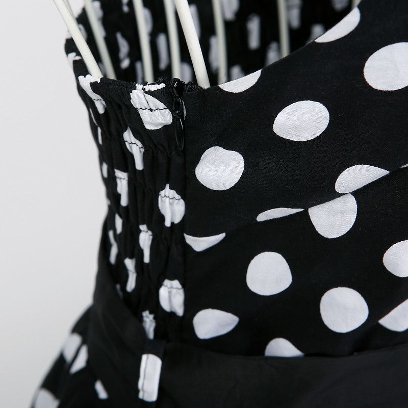 Other Polka Dots Vintage Style Backless Dress Size M / US 6-8 / IT 42-44 - 5 Thumbnail