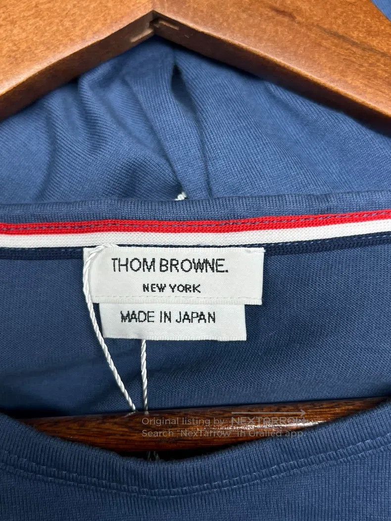 Thom Browne Thom Browne Round neck long-sleeve T-shirt Size US M / EU 48-50 / 2 - 4 Thumbnail