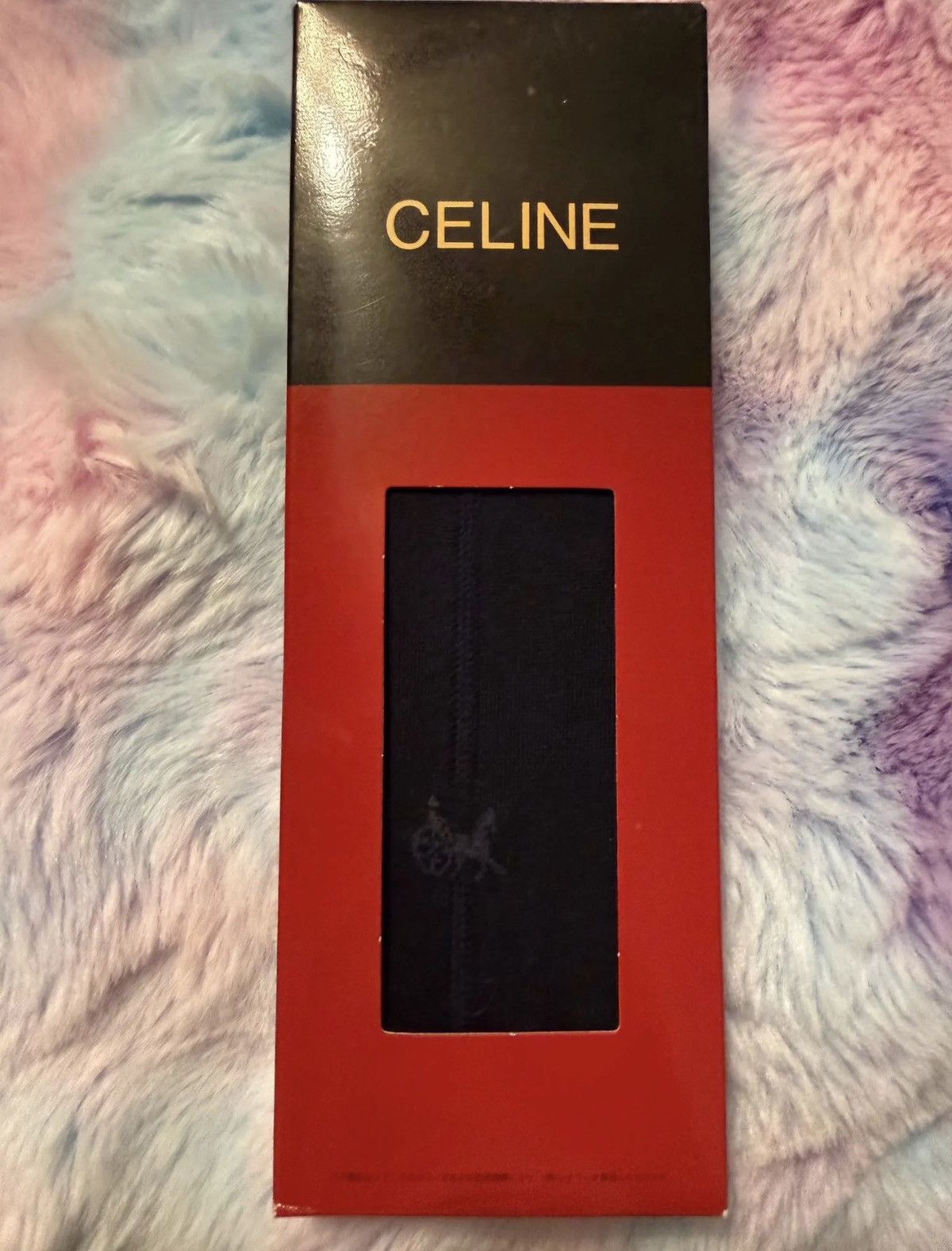 Celine Celine Black Dress Socks - New in Box Size ONE SIZE - 1 Preview
