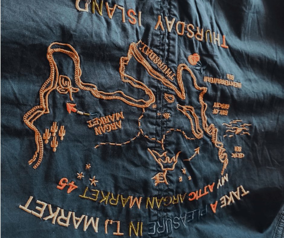 Japanese Brand Thursday ISLAND Fish Tail Parka Embroidery Back Island Size US M / EU 48-50 / 2 - 7 Thumbnail