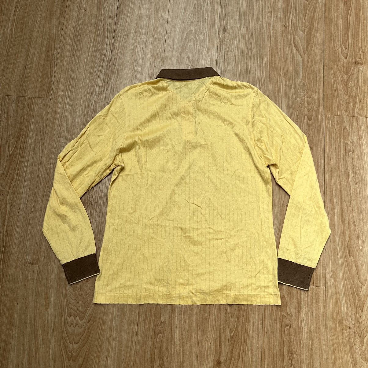 Balenciaga × Vintage Vintage 90s Balenciaga Polo Shirt L/S Size M / US 6-8 / IT 42-44 - 2 Thumbnail