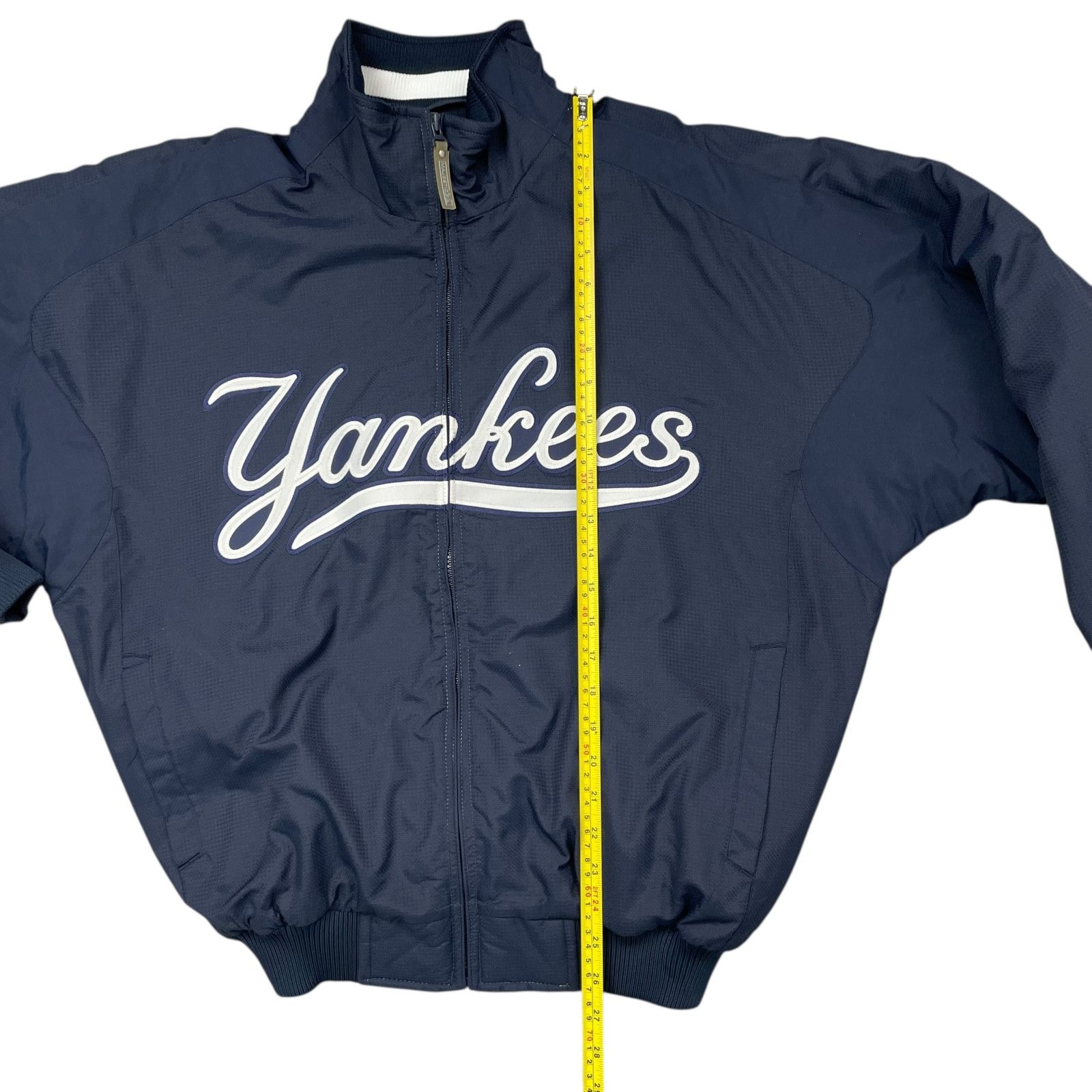 MLB RARE 00s NEW YORK YANKEES MATSUI #55 MAJESTIC DUGOUT JACKET Size US M / EU 48-50 / 2 - 9 Thumbnail