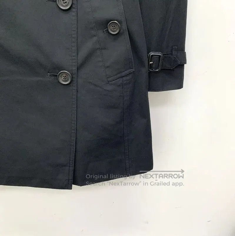 Burberry Burberry Women's Black Cotton Trench Coat. Size XS / US 0-2 / IT 36-38 - 4 Thumbnail