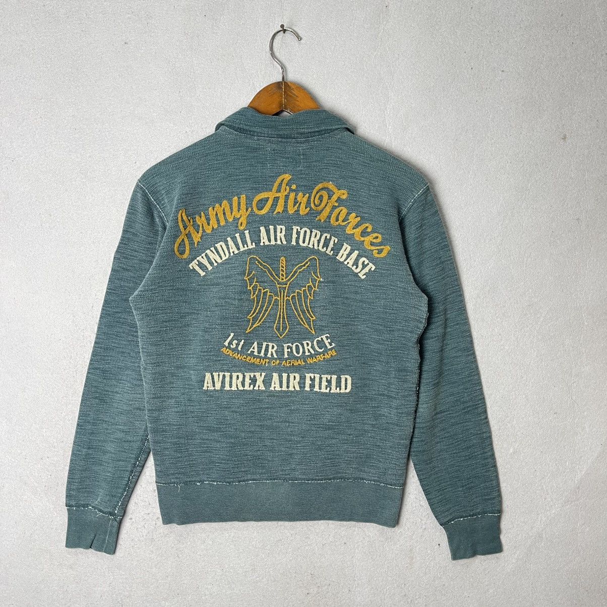 Avirex Vintage Avirex Air Force Full Zip Sweatshirt Size US M / EU 48-50 / 2 - 1 Thumbnail