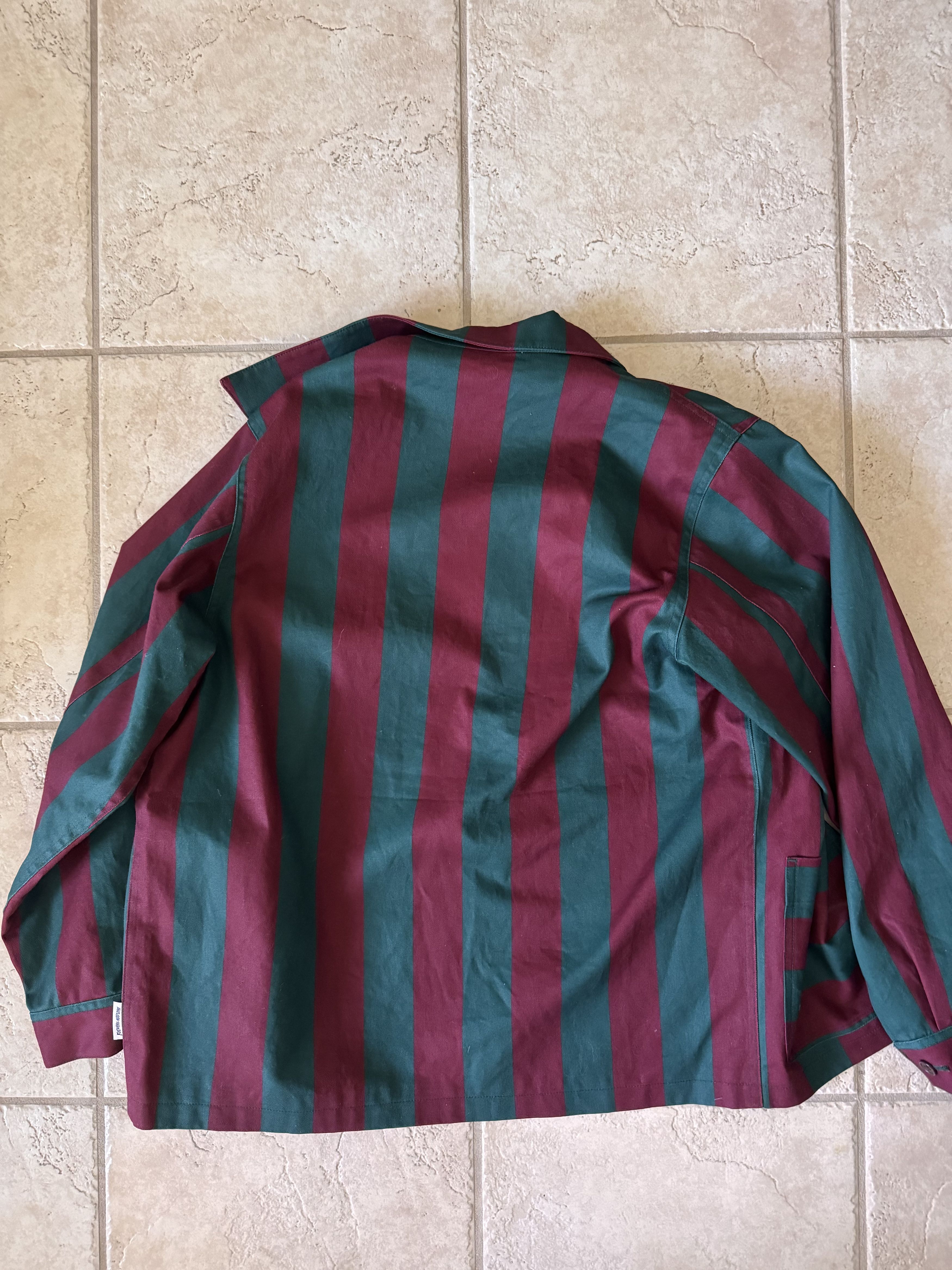 Fucking Awesome Fucking Awesome - Filigree Striped Chore Jacket Size US S / EU 44-46 / 1 - 4 Thumbnail