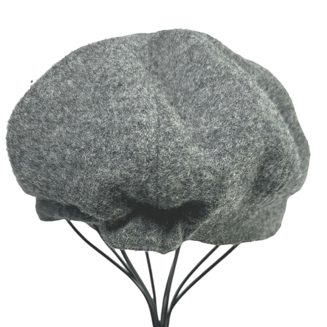 Nine West Nine West Newsboy Gray Wool Blend Womens Hat One Size Size ONE SIZE - 3 Thumbnail
