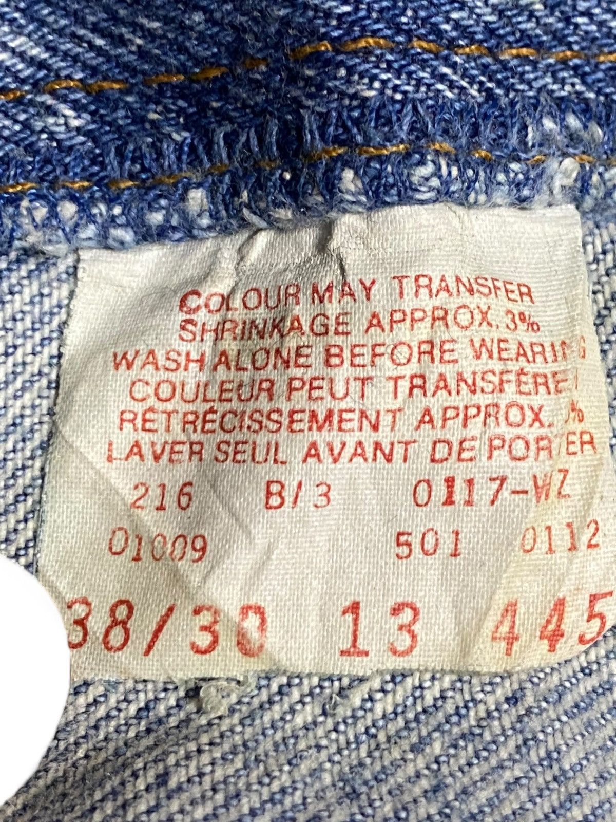 Levi's Vintage Clothing Levis 501 80’s Grunge Patches Style Distressed Jeans Size US 36 / EU 52 - 24 Thumbnail