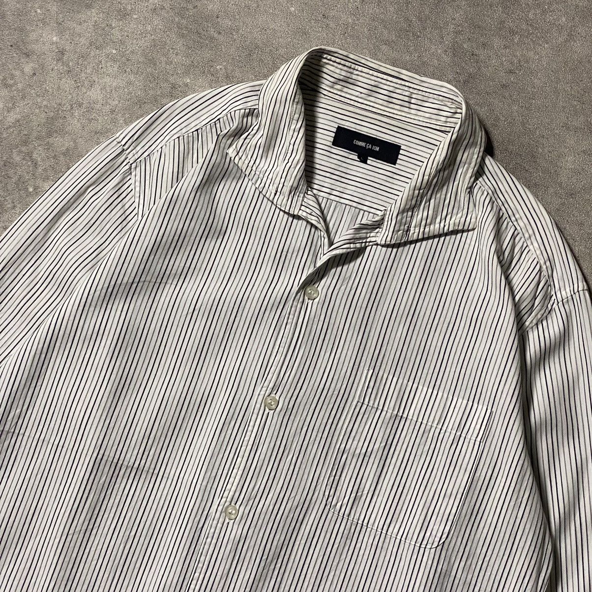 Comme Ca Ism Comme Ca Ism Stripe Open Collar Shirt Size US L / EU 52-54 / 3 - 2 Thumbnail