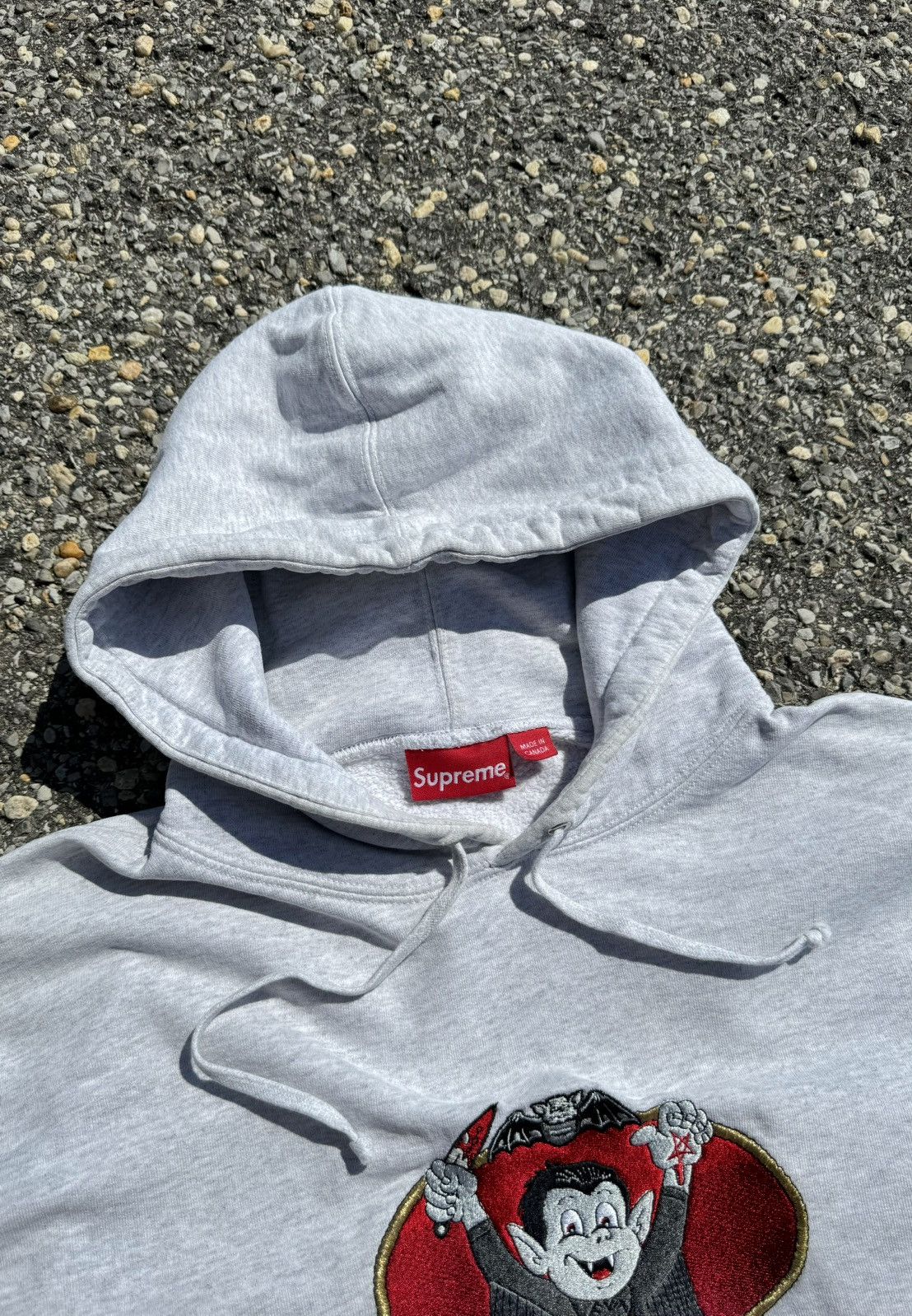 Supreme Hoodie Supreme Vampire Grey Very Rare Size US L / EU 52-54 / 3 - 3 Thumbnail