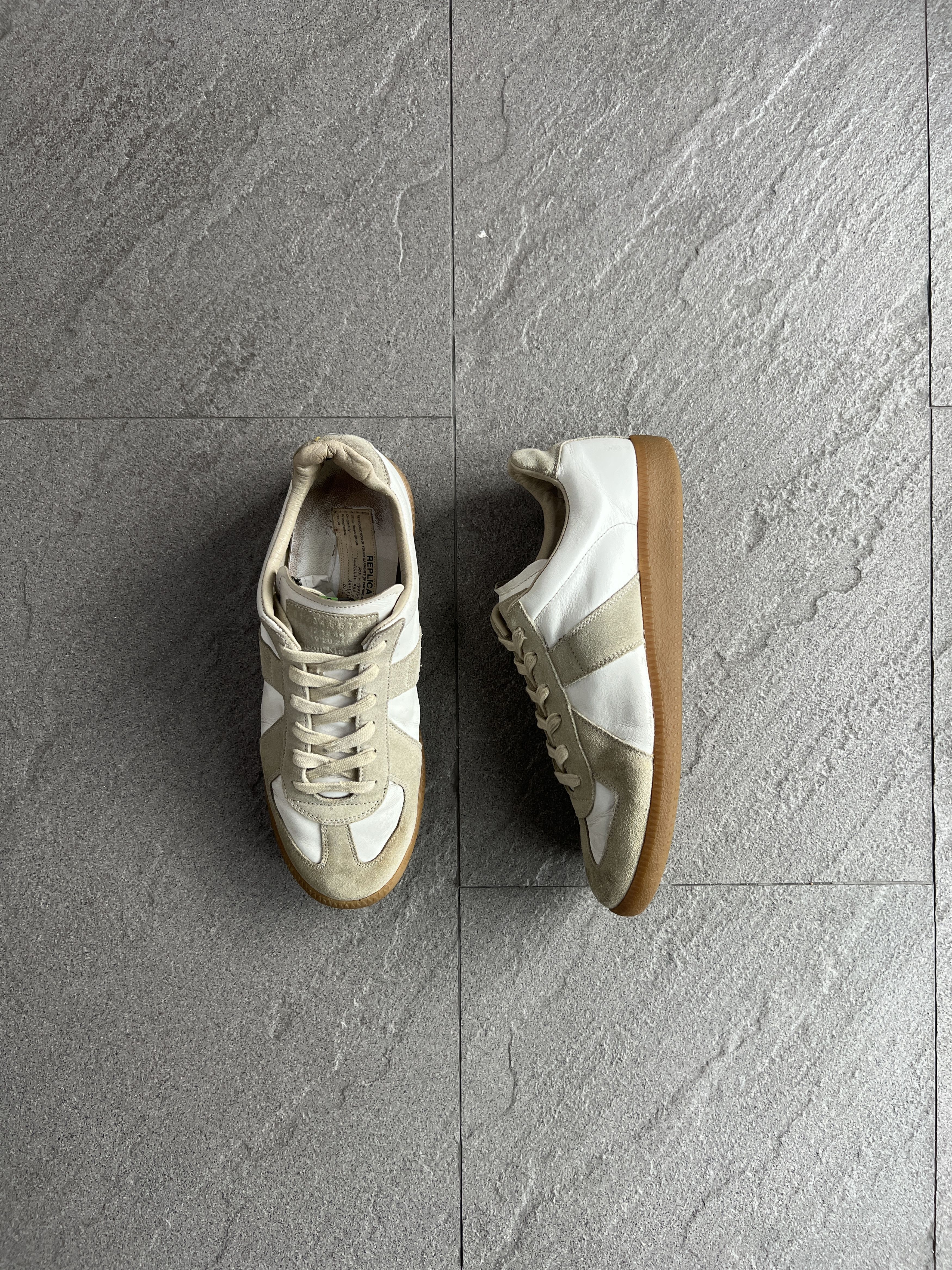 Maison Margiela Maison Margiela Replica Archive White Grey GAT 40.5 Size US 7.5 / EU 40-41 - 2 Thumbnail