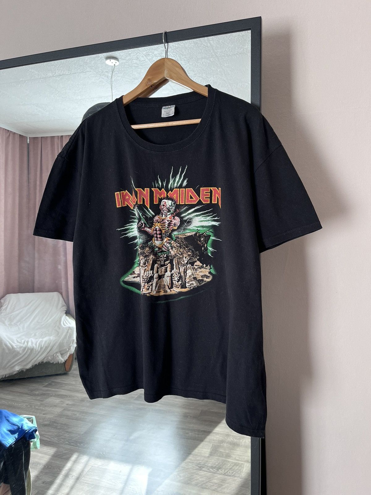 Band Tees VINTAGE y2k Iron Maiden Powerslave Egypt Absolute Cult Size US XXL / EU 58 / 5 - 1 Thumbnail