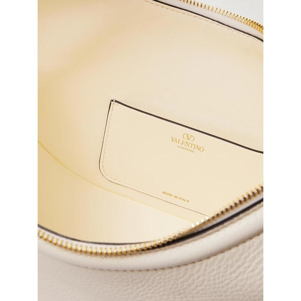 Other Valentino Garavani Ivory Leather Small Hobo Vlogo Shoulder B Size ONE SIZE - 5 Thumbnail