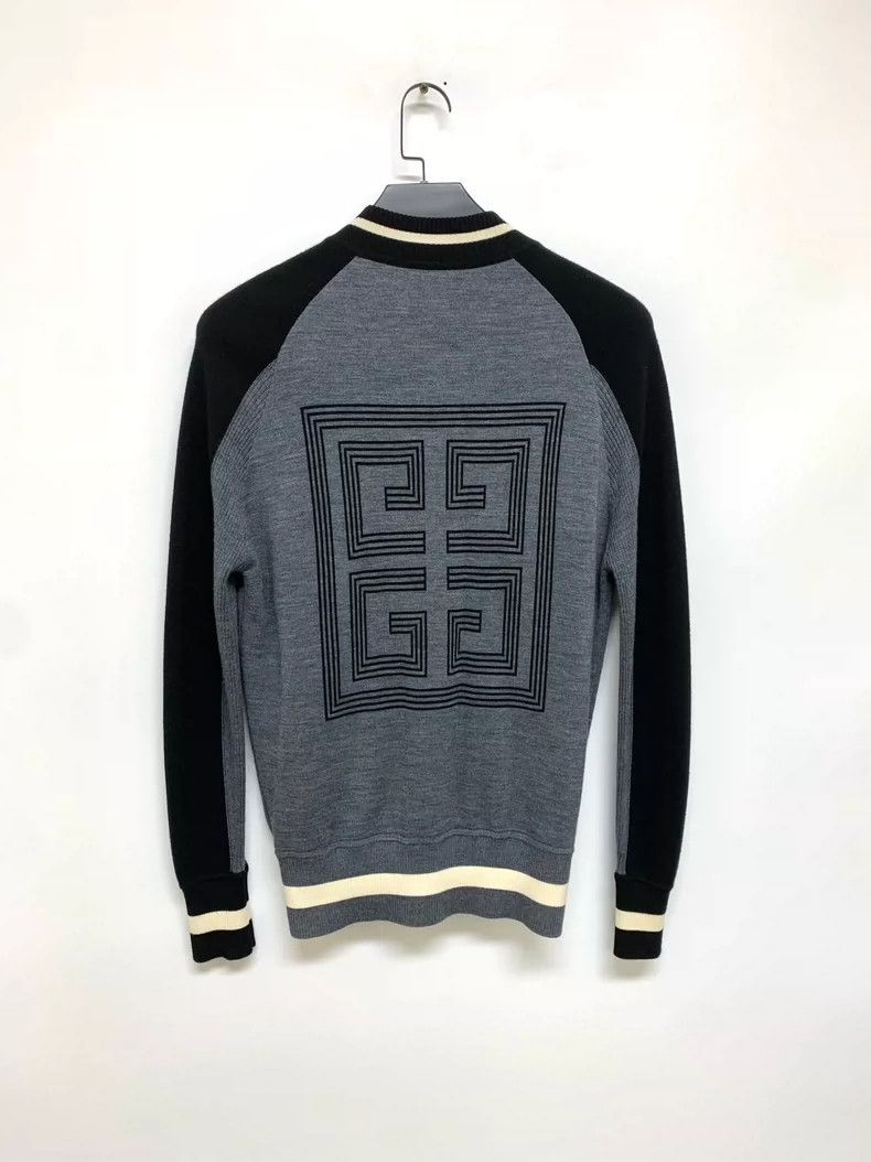Givenchy Givenchy Wool lightning embroidery baseball jacket, size S Size US S / EU 44-46 / 1 - 8 Thumbnail