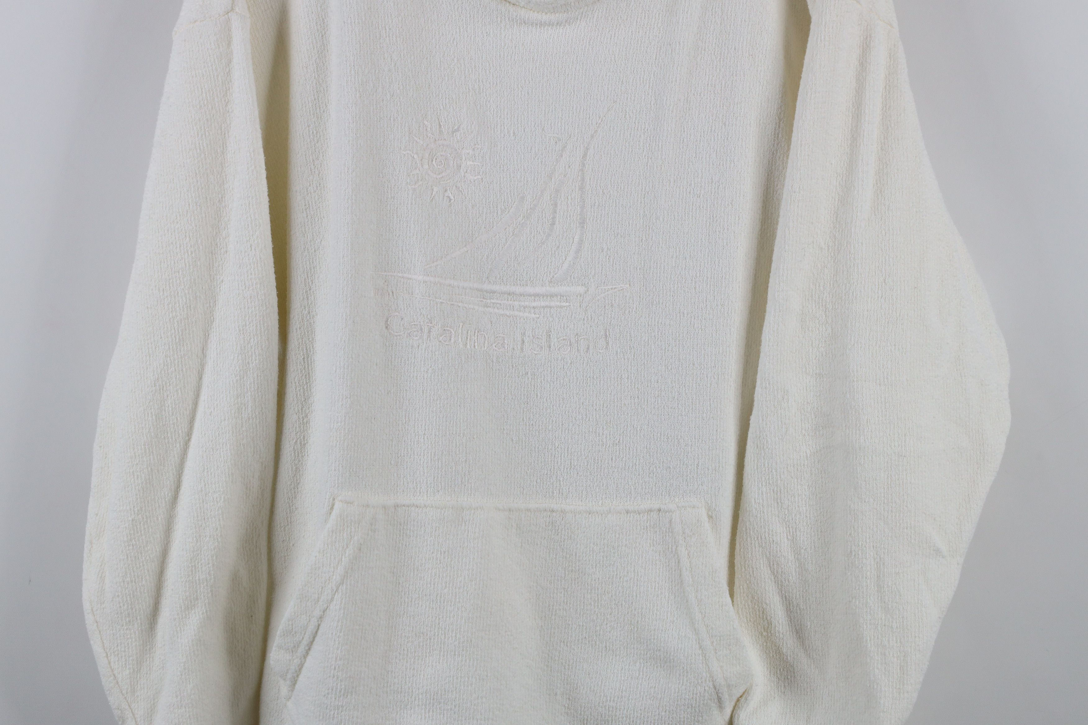 Vintage Vintage 90s Streetwear Cloth Catalina Island Sailing Sweater Size XL / US 12-14 / IT 48-50 - 3 Thumbnail